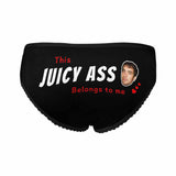 Custom Couple Matching Juicy Ass& Big Bum Personalized Face Underwear For Couple Gifts Made for You Gift