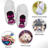 Halloween Custom Name Cotton Slippers For Adult&Kids Personalized Non-Slip Slippers Warm House Shoes