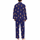 [Up To 5 Faces] Custom Face Pajama Sets Men's Personalized Sleepwear