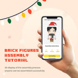 Customizable Fully Body 2 People Custom Brick Figures Romantic Travel Brick Me Figures