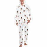 [Up To 5 Faces] Custom Face Pajama Sets Men's Personalized Sleepwear