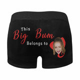 Custom Couple Matching Juicy Ass& Big Bum Personalized Face Underwear For Couple Gifts Made for You Gift