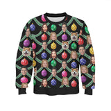 Custom Face Christmas Light Sweater for Family Christmas Ugly Sweater Xmas Party