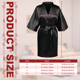 Custom Age&Name  Women's Imitation Silk Nightgown Birthday Robe Birthday Princess Robe Spa Party