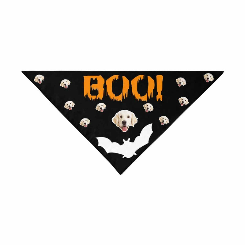 Custom Face My Boo Halloween Pet Bandana