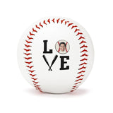 Custom Face Love Anniversary Baseball Personalized Baseball Gift for Any Baseball Fan