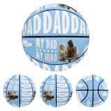 Custom Photo My Dad Basketball Personalized Basketball Gift for Any Basketball Fan