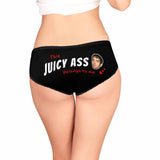 Custom Couple Matching Juicy Ass& Big Bum Personalized Face Underwear For Couple Gifts Made for You Gift