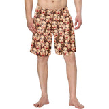 Hot Selling Custom Face Seamless Funny Personalized Photo Men's Elastic Beach Shorts