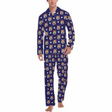 Custom Face Pajama Sets Pet Face on Men's Sleepwear Pajamas with Pet Picture