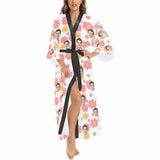 FacePajamas T-Shirts 20230922-´÷Àֿµ-4  Women&#039;s Long Kimono Robe