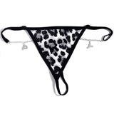 FacePajamas Women Underwear-1YN-SMT 4 / 1-5 letters Sexy Leopard Bikini Thong Custom Name Waist Chain for Women Personalized Fashion Crystal Letter Chain Body Jewelry Party Gift(DHL is not supported)