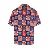 FacePajamas Hawaiian Shirt Custom Face Best Wish For Dad Men's All Over Print Hawaiian Shirt