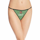 FacePajamas Women Underwear Green / XS Custom Face Thongs Underwear Personalized Makes Me Wet Women's G-String Panties Valentine's Gift For Her