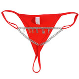 FacePajamas Women Underwear-1YN-SMT Sliver letters / Red Custom Name Waist Chain for Women Personalized Stainless Steel Metal Letters Chain Body Jewelry Bikini Thong Sexy Party Gift(DHL is not supported)