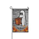 Custom Name Ghost Garden Flag