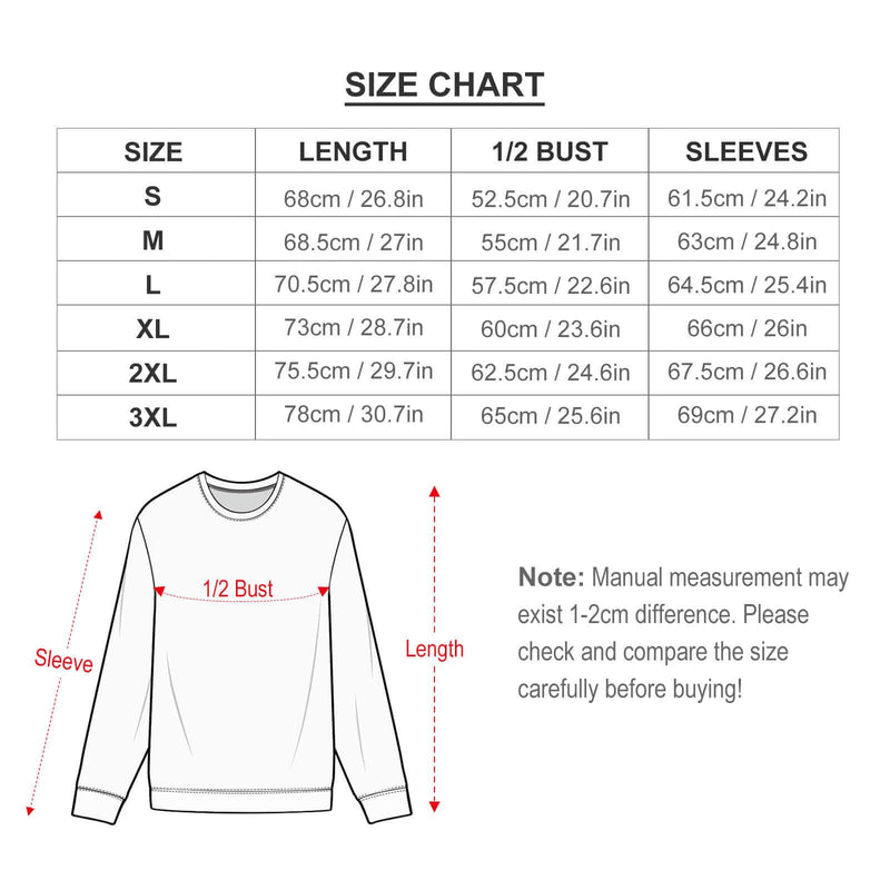 Custom Face Round Neck Sweater for Men Funny Big Face Long Sleeve Lightweight Sweater Tops Ugly Sweater With Photo