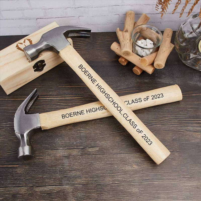 [Limited Time Discount] Personalized Text Hammer Custom Fathers Day Gift for Dad Grandpa Gift for Him