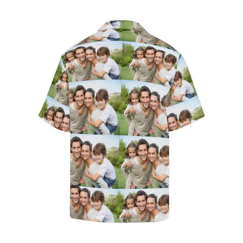 Hawaiian Shirts with Faces on Them Family Happiness Create Your Own Hawaiian Shirt Gift for Husband/Boyfriend