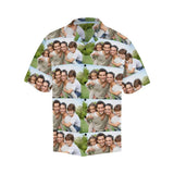 Hawaiian Shirts with Faces on Them Family Happiness Create Your Own Hawaiian Shirt Gift for Husband/Boyfriend