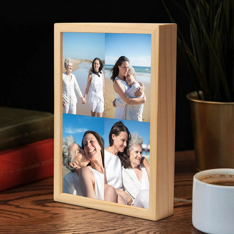 Custom Photo Light Box For Love Personalized Frame Light Box Anniversary Gifts