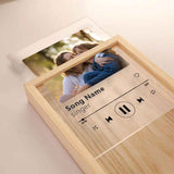 Custom Photo&Love Song Light Box For Love Gift Personalized Frame Light Box Anniversary Gifts