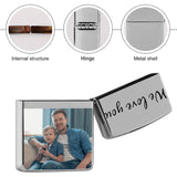 Custom Photo&Text Metal Single-Sided Printing Lighter Housing Personalized Lighter Case Father's Day Gift