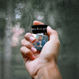 Custom Photo&Text Metal Single-Sided Printing Lighter Housing Personalized Lighter Case Father's Day Gift