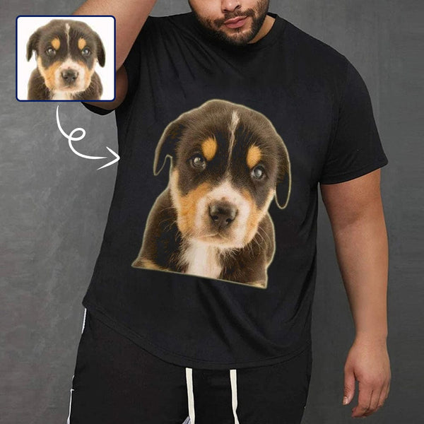 Men's All Over Print T-shirt Personalzied Photo Shirts for Him