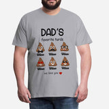 Personalized Name Shirts I Love You Dad Men's All Over Print T-shirt Create Your Own Tee for Father's Day