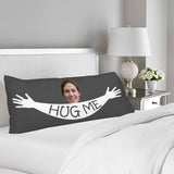 Custom Face Hug Me Body Pillow Case Personalized Pillow Cover with Picture 20inx54in