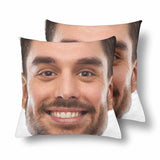 Pillow Case with Funny Picture Custom Face Big One Throw Pillow Cover