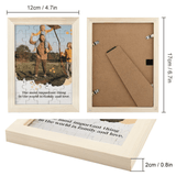 Custom Photo&Text Family Happy Time Solid Wood Jigsaw Puzzle Frame