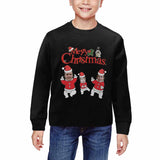 Personalized Face Family Santa Claus Matching Ugly Christmas Sweatshirt, Gift For Christmas Custom Face Sweatshirt, Ugly Family Sweatshirts