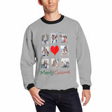 Personalized Six Photo Family Matching Ugly Christmas Sweatshirt, Gift For Christmas Custom Face Sweatshirt, Ugly Family Sweatshirts