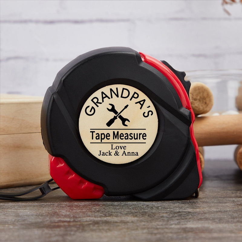 Custom Appellation&Name Tape Measure 24.6 ft Father's Day Gift Personalized Gifts for Dad Grandpa