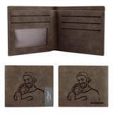 Father's Day Gifts | Personalized Photo&Name Engraved Bifold Men's Leather Wallet Personalized Photo Wallet For Dad