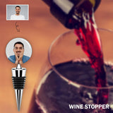 Custom Photo Zinc Alloy Wine Bottle Stoppers