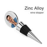 Custom Photo Zinc Alloy Wine Bottle Stoppers