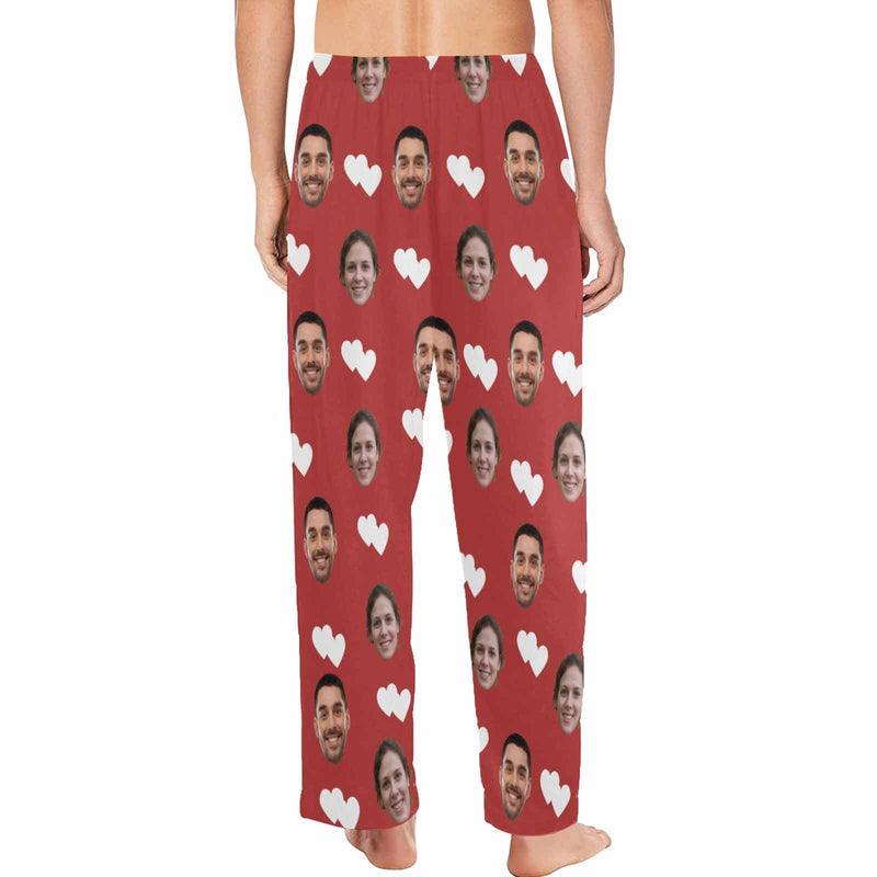 FacePajamas Custom Face Pajama Pants Love Couples Sleepwear for Women & Men