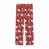 FacePajamas Custom Face Pajama Pants Love Couples Sleepwear for Women & Men