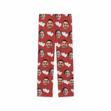 FacePajamas Custom Face Pajama Pants Love Couples Sleepwear for Women & Men