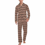 FacePajamas Pajama Personalized Face Pajama Pants for Men Custom Face Seamless Men's Long Pajama Set for Boyfriend Husband