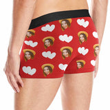 FacePajamas Underwear Personalized Underwear Men's With Face Custom Boxer Briefs With Face Funny Boyfriend Gifts Girlfriend Gifts For Valentine Day